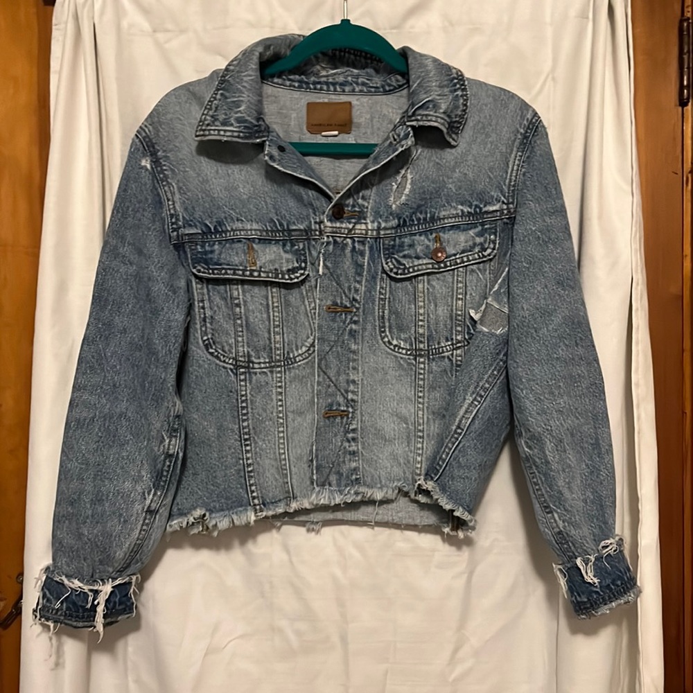 AE Cropped Jean Jacket